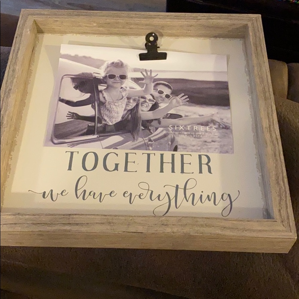 Picture Frame with clip